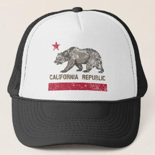 Boné república califórnia angustiada