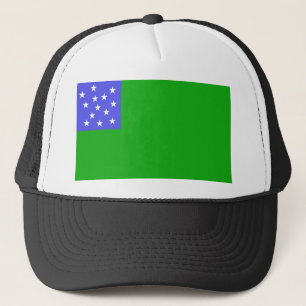 Boné República de Vermont - bandeira dos meninos verde