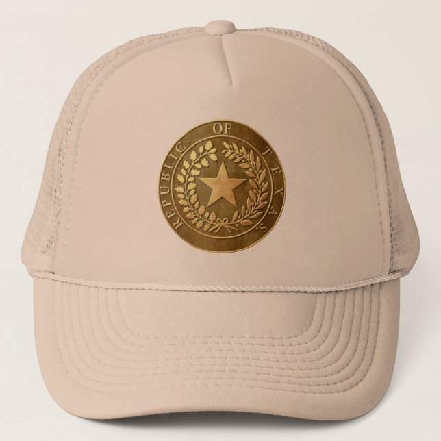 Boné República do selo de Texas (Frente)