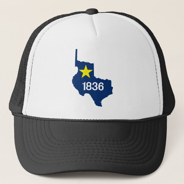Boné República do Texas 1836, Feliz Dia da Independênci (Frente)