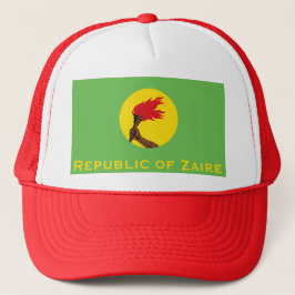 Boné República do Zaire Flag