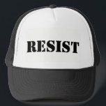 Boné Resista<br><div class="desc">Eu penso que é óbvio bonito o que nós estamos resistindo.</div>