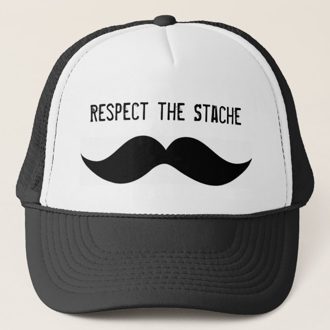 Boné Respeite o chapéu de Stache (Frente)