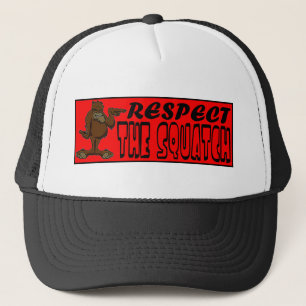Boné RESPEITE O SQUATCH!  Olhe como um PRO em Bobo