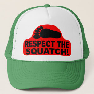Boné RESPEITE O SQUATCH! Olhe como um PRO em Bobo