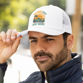 Boné Retired 2025 Not My Problem any more Gift