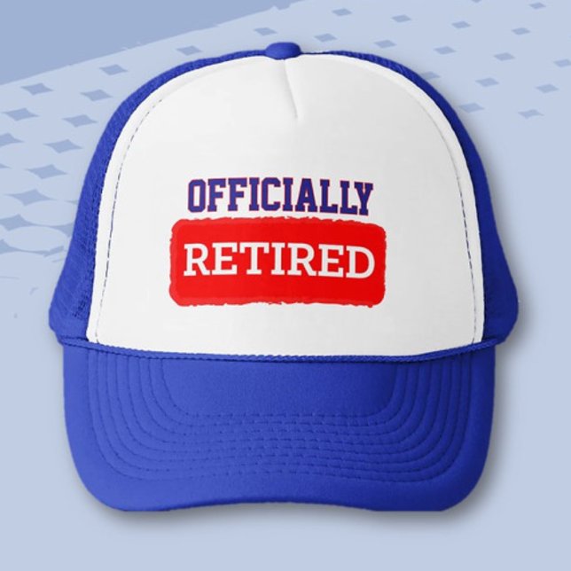Boné Retiree oficial! Eles terão orgulho de vestir (Criador carregado)