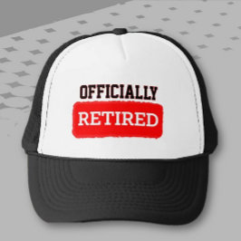 Boné Retiree oficial! Eles terão orgulho de vestir