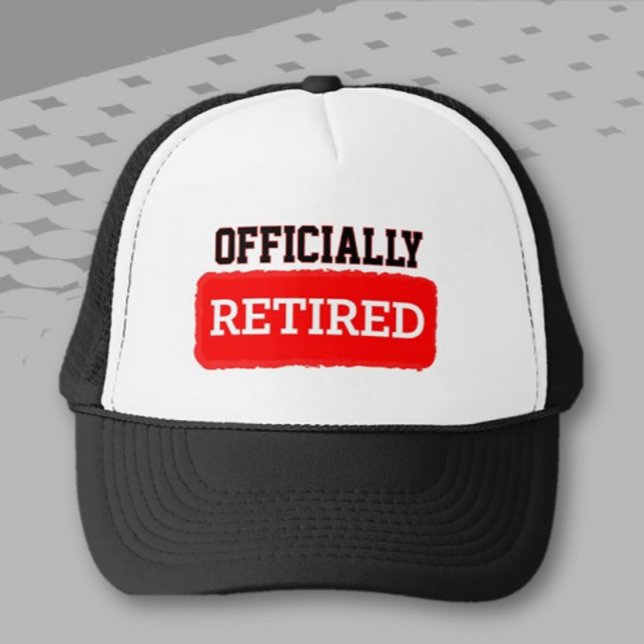 Boné Retiree oficial! Eles terão orgulho de vestir (Criador carregado)