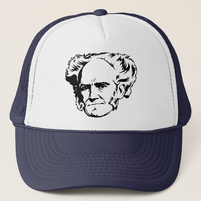 Boné Retrato de Arthur Schopenhauer (Frente)