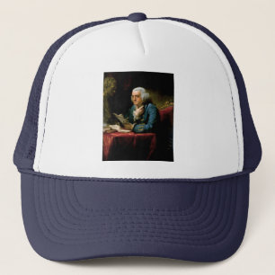 Boné Retrato de Benjamin Franklin