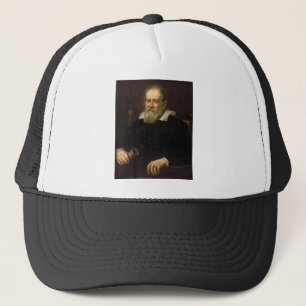 Boné Retrato de Galileo Galilei por Justus Sustermans