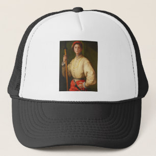 Boné Retrato de um Halberdier por Pontormo