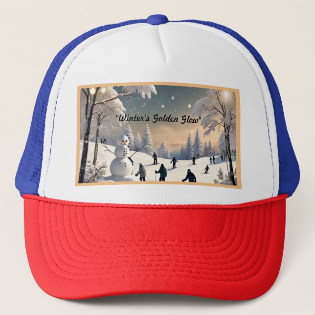 Boné "Retretação da Floresta de Neve" (Frente)