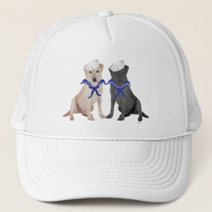 Boné Retriadores de Labrador Amarelo e Preto