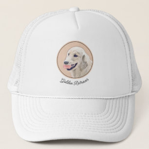 Boné Retriever ouro com pintura de cachorro de Tênis