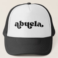 Retro Black and White Avó Espanhol Abuela