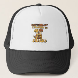 Boné Retro Dog Snack Lover Trucker Hat