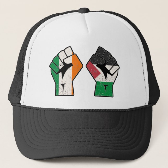 Boné Retro Irlanda - Revolução da Resistência à Solidar (Frente)