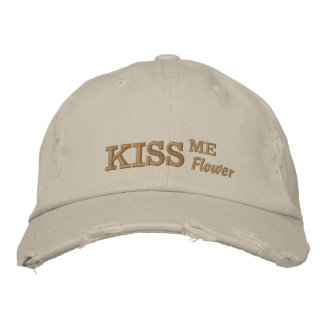 Boné retro KISS ME, moda / divertido boné de camin