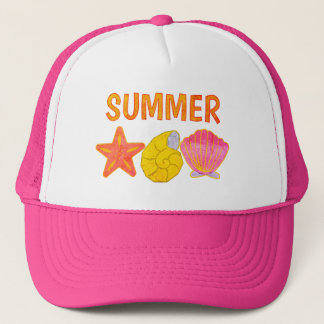 Boné Retro Summer Seashells 
