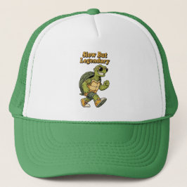 Boné Retro Turtle Slow Pace Trucker Hat