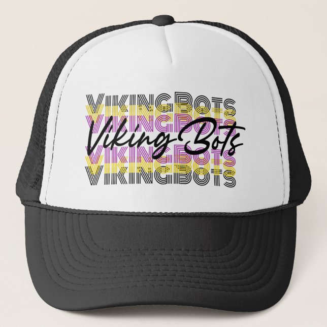 Boné Retro VikingBots (Frente)