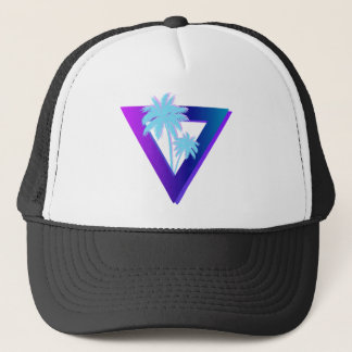 BONÉ RETROWAVE SINTHWAVE PALM TREIANGLE HAT