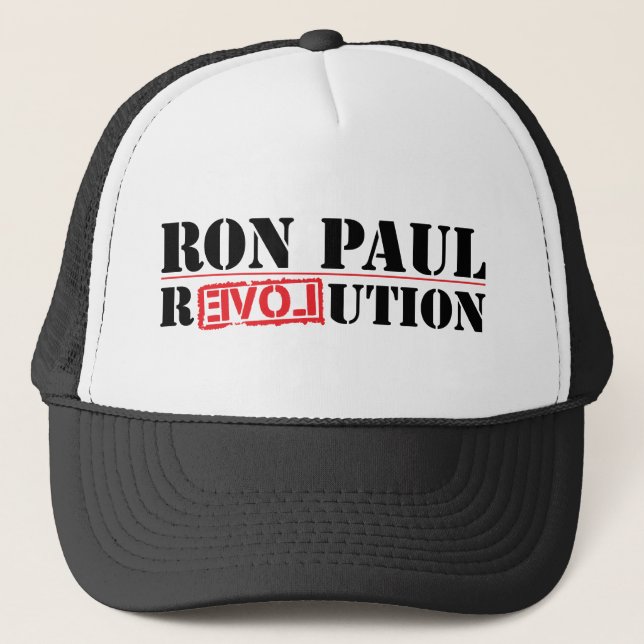 Boné Revolução de Ron Paul (Frente)