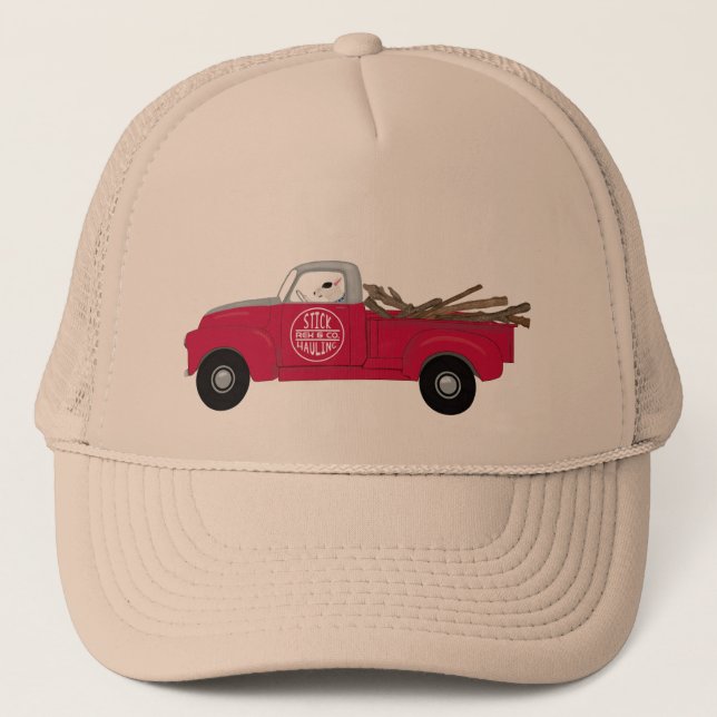 Boné Rex e Red Truck hat (Frente)