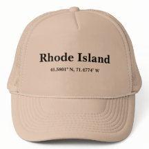 Rhode Island caminhoneiro Hat