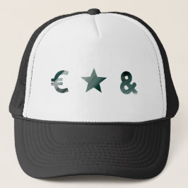 Boné RICH Emerald Entusiasmo Trend Trucker Hat