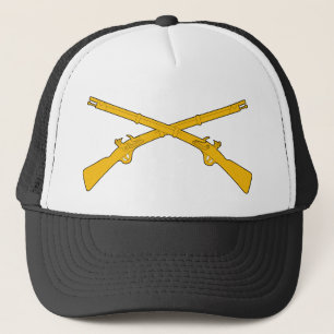 Boné Rifles cruzados infantaria
