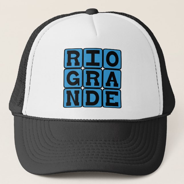Boné Rio Grande, Rio no Texas (Frente)