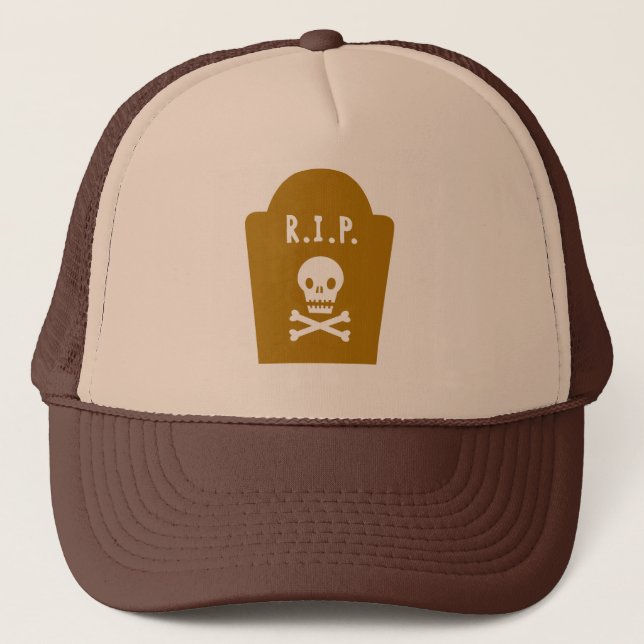 Boné RIP Skull (Frente)