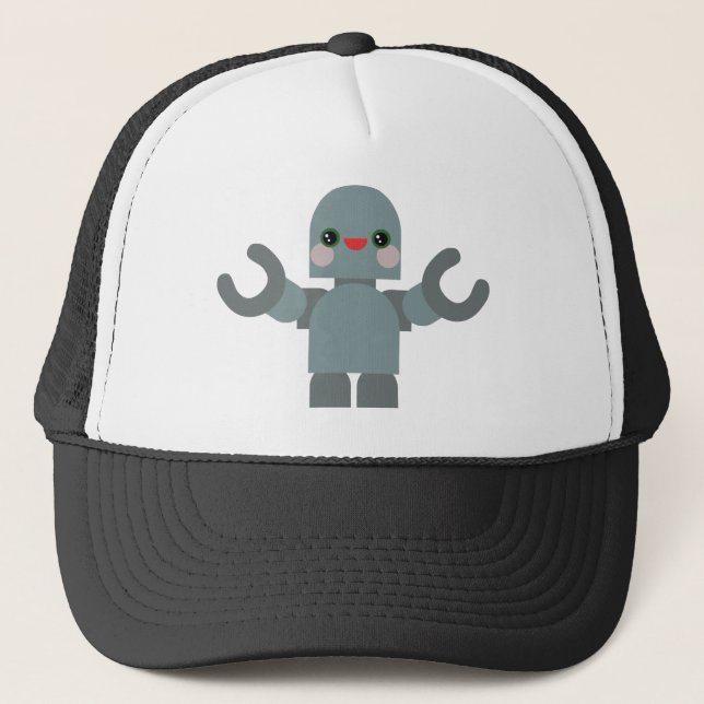 Boné Robô Kawaii (Frente)