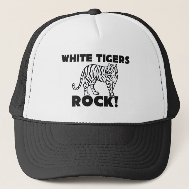 Boné Rocha branca dos tigres (Frente)