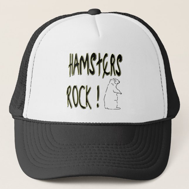 Boné Rocha dos hamster! Chapéu (Frente)