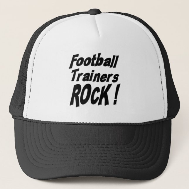 Boné Rocha dos instrutores do futebol! Chapéu (Frente)