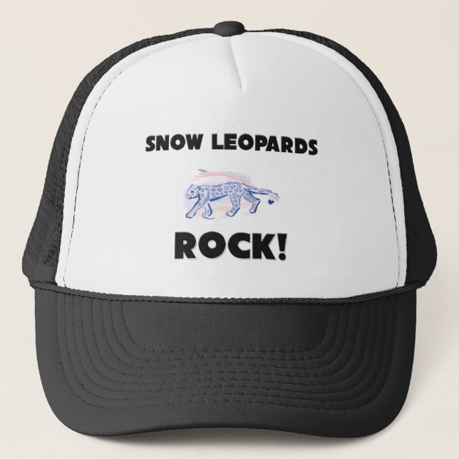 Boné Rocha dos leopardos de neve (Frente)