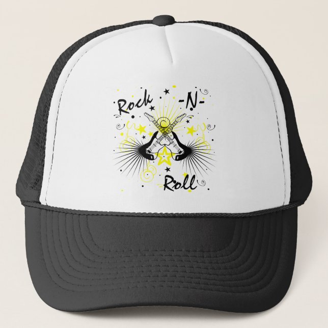 Boné Rock n Roll Guitars (Frente)