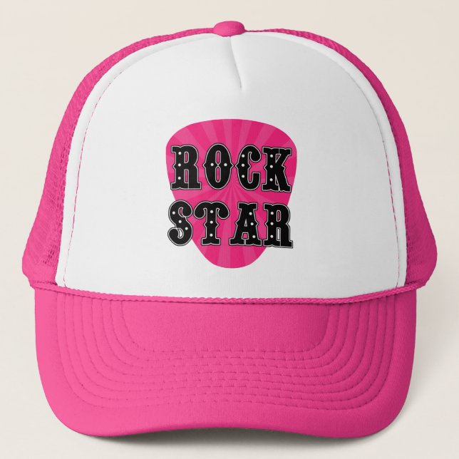 Boné Rock Star Guitar Pick (Frente)