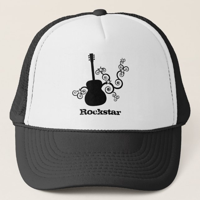 Boné Rockstar Guitar Hat (Frente)