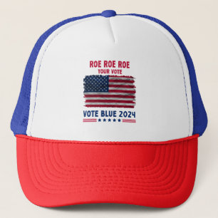 Boné Roe Roe Seu Voto Vote Blue 2024 Presente