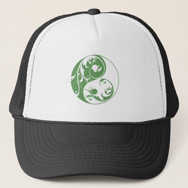 Boné Rolando Yin & Yang (verde) (Frente)