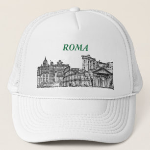 Boné Roma, Roma... presentes de viagem souvenir