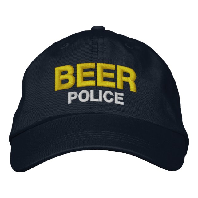 Boné Romance Original Homens Golfe BEER POLICE (Frente)