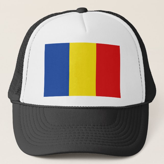 Boné Romênia Flag Hat (Frente)