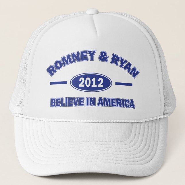 Boné Romney e Ryan Acreditam (Frente)