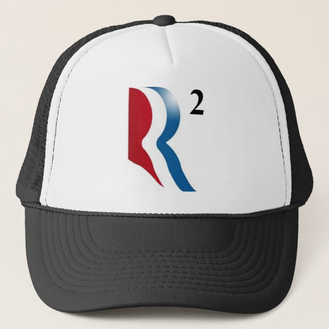Boné Romney & Ryan 2012 - "R esquadrados " (Frente)